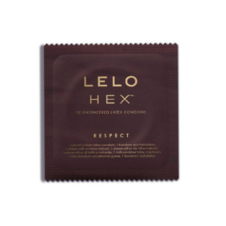 LELO HEX PRESERVATIVO RESPECT XL 12 PACK