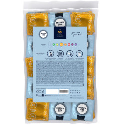 MISTER SIZE PRESERVATIVOS TALLA M 53 MM 100 UNIDADES 2