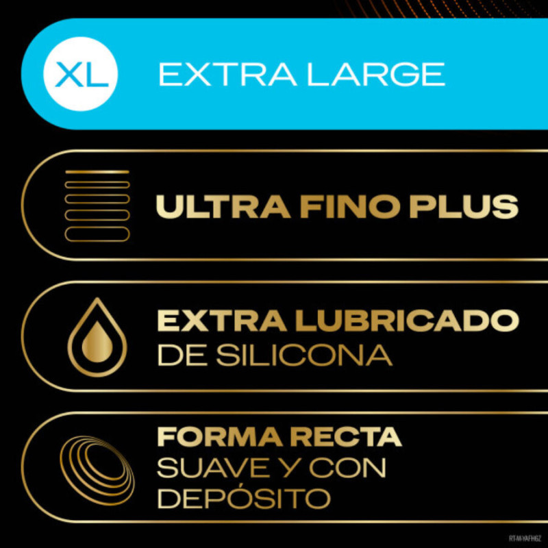 DUREX CONEXION TOTAL XL ULTRA FINO PLUS SIN LATEX 10 UNIDADES