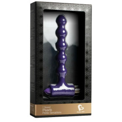 ROCKS OFF PLUG ANAL CON VIBRACION Y ONDULACIONES PETITE SENSATIONS PEARLS 2