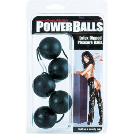 CALEXOTICS POWER BOLAS ANAL VAGINAL NEGRO