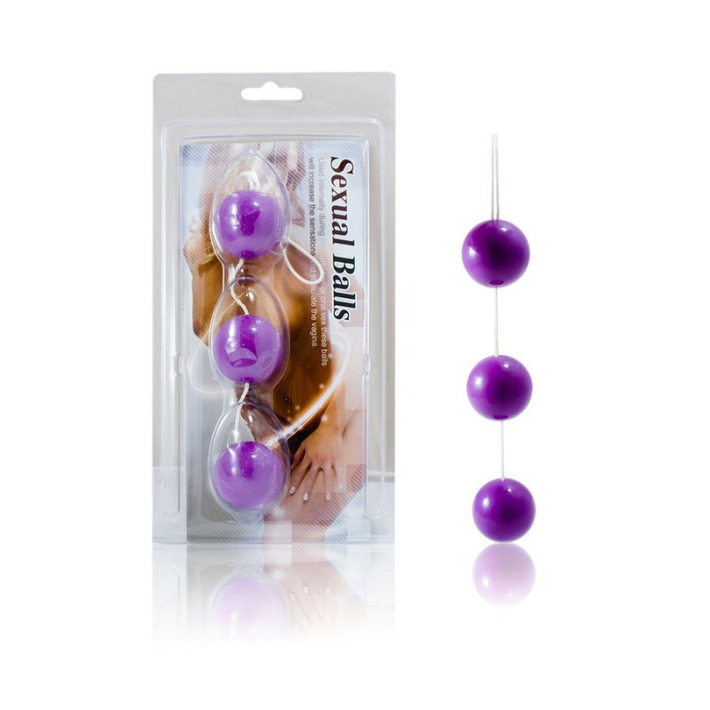 BAILE TIRA BOLAS ANALES LILAS ABS