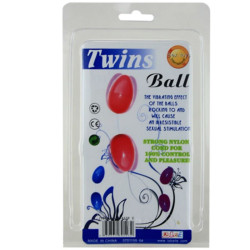 BAILE TWINS BALLS BOLAS ANALES ROSA 2