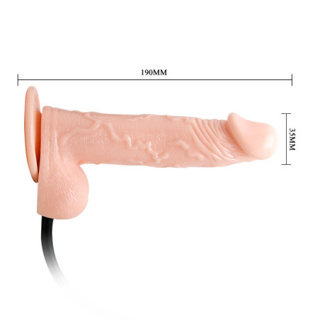 BAILE DILDO REALISTICO VIBRADOR E INFLABLE