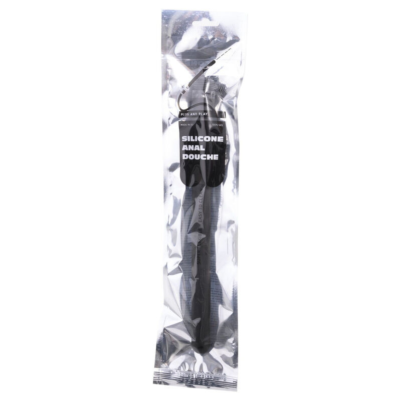 ALL BLACK DUCHA ANAL HINCHABLE SILICONA 27 CM