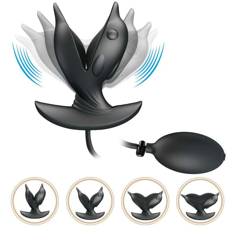 PRETTY LOVE PLUG ANAL DELFIN INFLABLE RECARGABLE