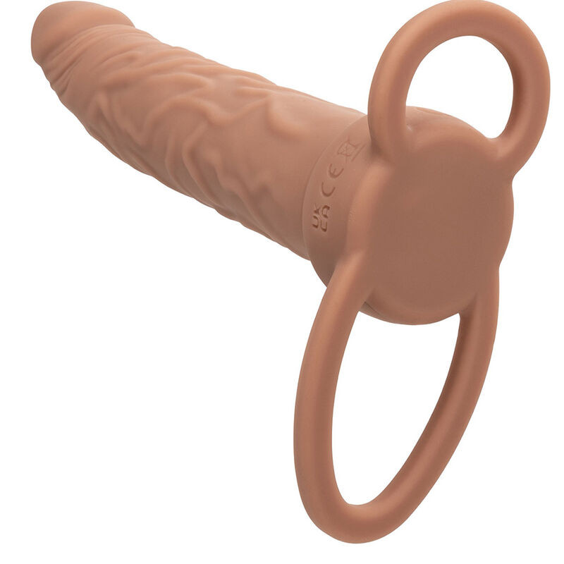CALEXOTICS PERFORMANCE MAXX DOBLE PENETRADOR RECARGABLE PIEL MORENO
