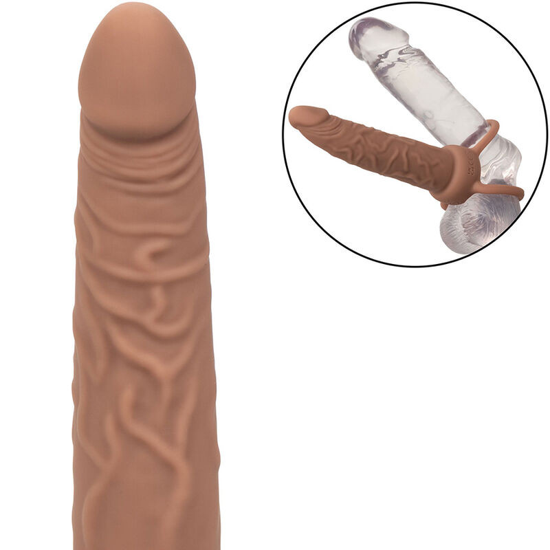CALEXOTICS PERFORMANCE MAXX DOBLE PENETRADOR RECARGABLE PIEL MORENO