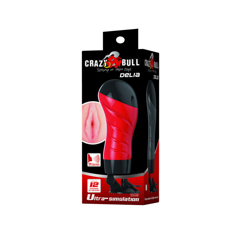 CRAZY BULL VAGINA CON BASE MASTURBADOR VOZ