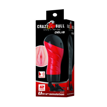 CRAZY BULL VAGINA CON BASE MASTURBADOR VOZ