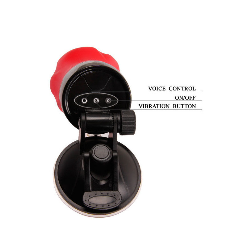 CRAZY BULL FLORA VAGINA CON BASE MASTURBADOR VOZ