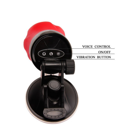 CRAZY BULL FLORA VAGINA CON BASE MASTURBADOR VOZ