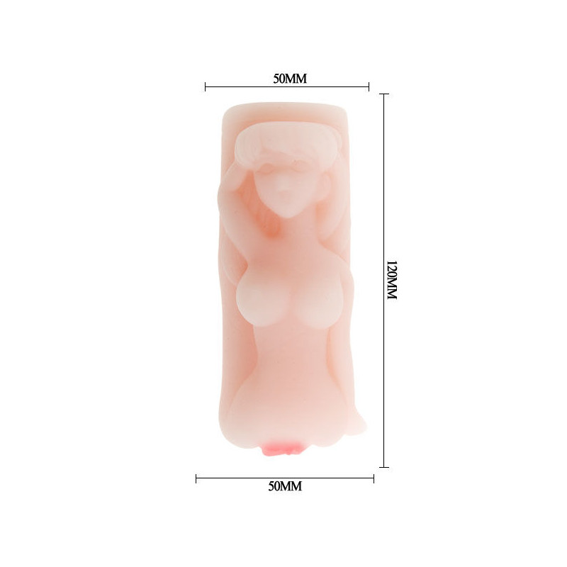 BAILE MINI MASTURBADOR MASCULINO TORSO MUJER TEMPTATION PASSION