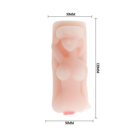 BAILE MINI MASTURBADOR MASCULINO TORSO MUJER TEMPTATION PASSION