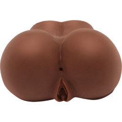 ACT BIG ASS MASTURBADOR REALISTA CON VIBRADOR MARRON 2