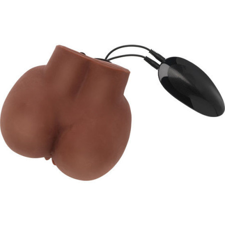 ACT BIG ASS MASTURBADOR REALISTA CON VIBRADOR MARRON