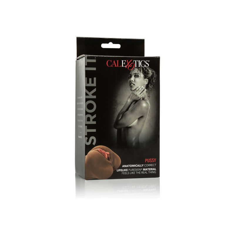 CALEXOTICS STROKE IT MASTURBADOR VAGINA MARRON