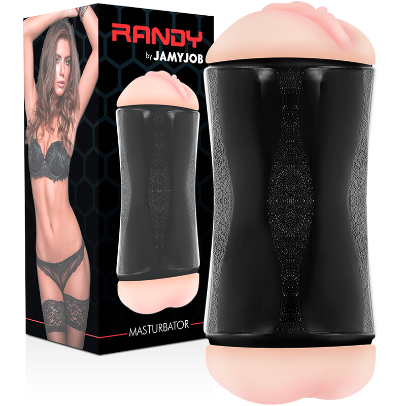 JAMYJOB RANDY MASTURBADOR DOBLE ENTRADA VAGINA Y ANO