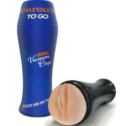 PRIVATE MASTURBADOR ORIGINAL VACUUM CUP TO GO 2