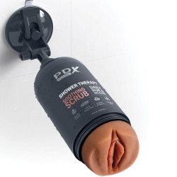 PDX PLUS MASTURBADOR STROKER DISENO DISCRETO DE BOTE CHAMPU SOOTHING SCRUB CARAMELO 2