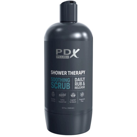 PDX PLUS MASTURBADOR STROKER DISENO DISCRETO DE BOTE CHAMPU SOOTHING SCRUB