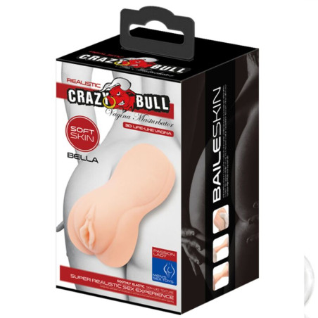 CRAZY BULL BELLA MASTUBADOR EN FORMA DE VAGINA