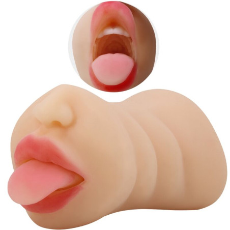 CRAZY BULL SARAH MASTUBADOR EN FORMA DE VAGINA DOBLE ENTRADA