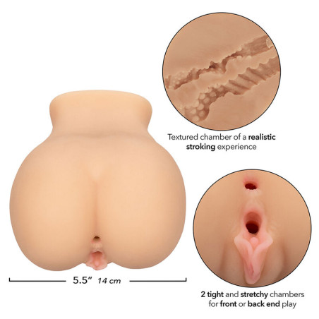 CALEXOTICS THE FARMERS DAUGHTER DOBLE MASTURBADOR REALISTICO NATURAL