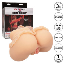CALEXOTICS THE PEEP SHOW GIRL DOBLE MASTURBADOR REALISTICO NATURAL 2