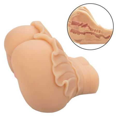 CALEXOTICS THE PEEP SHOW GIRL DOBLE MASTURBADOR REALISTICO NATURAL