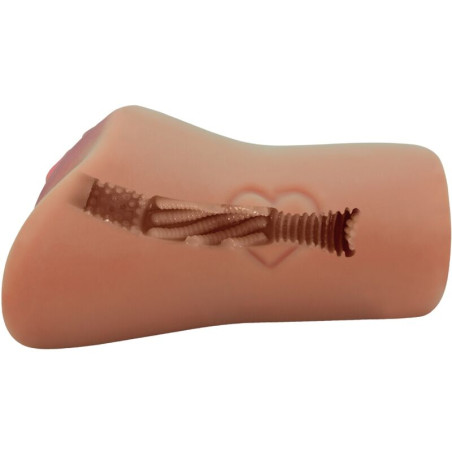 CRAZY BULL SCARLET VAGINA Y ANO DISENO CON UN CORAZON NATURAL