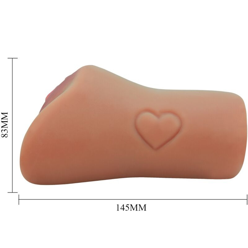 CRAZY BULL SCARLET VAGINA Y ANO DISENO CON UN CORAZON NATURAL