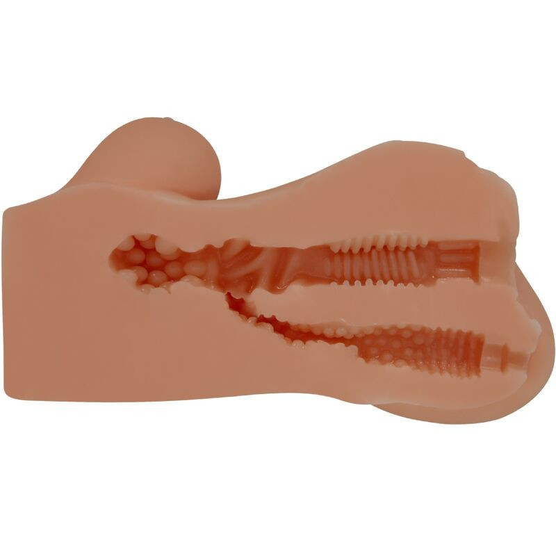 CRAZY BULL HANNAH MASTURBADOR DOBLE VAGINA ANO REALISTICO MULATO