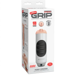 EXTREME TOYZ PIPEDREAM MEGA GRIP VAGINA MASTURBADOR VIBRADOR 2