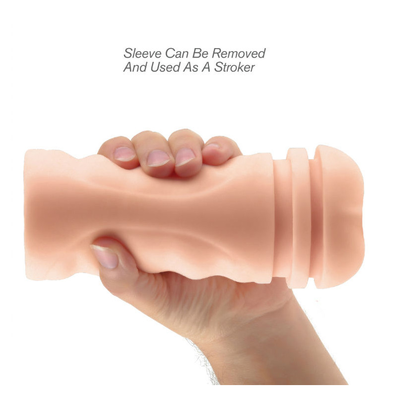 EXTREME TOYZ PIPEDREAM MEGA GRIP VAGINA MASTURBADOR VIBRADOR