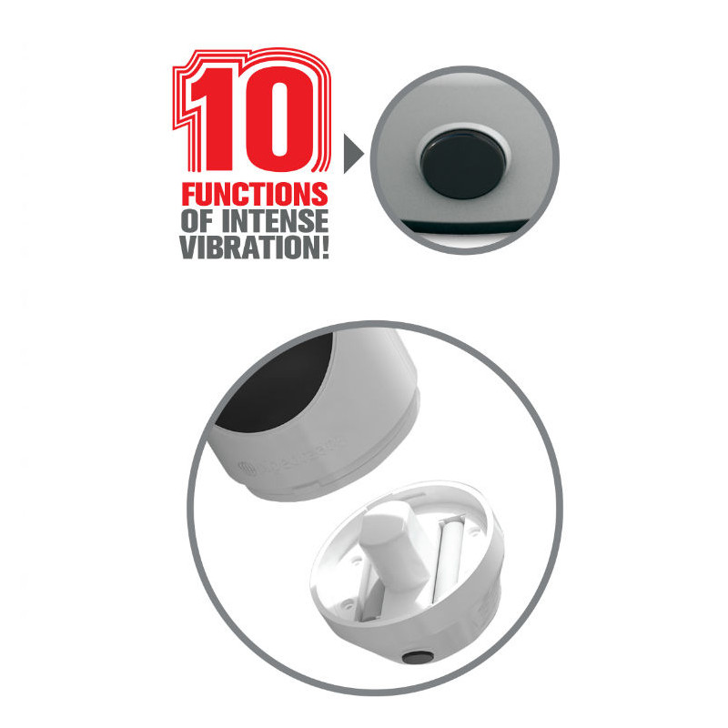 EXTREME TOYZ PIPEDREAM MEGA GRIP VAGINA MASTURBADOR VIBRADOR