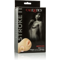 CALEXOTICS STROKE IT MASTURBADOR DOBLE BOCA ANO 2