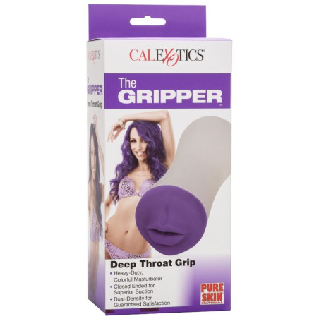 CALEXOTICS DEEP THROAT GRIP MASTURBADOR BOCA