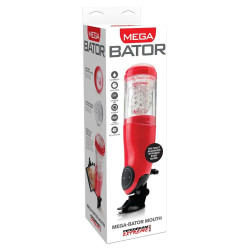 EXTREME TOYZ PDX MEGA BATOR USB MASTURBADOR MASCULINO BOCA ROJO 2