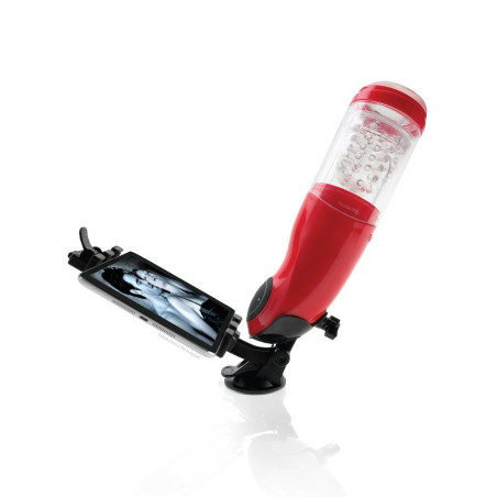 EXTREME TOYZ PDX MEGA BATOR USB MASTURBADOR MASCULINO BOCA ROJO