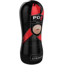 PDX ELITE MASTURBADOR CON VIBRACION BOCA 2