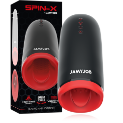 JAMYJOB SPIN X MASTURBADOR CON ROTACION Y FUNCION CALOR 2
