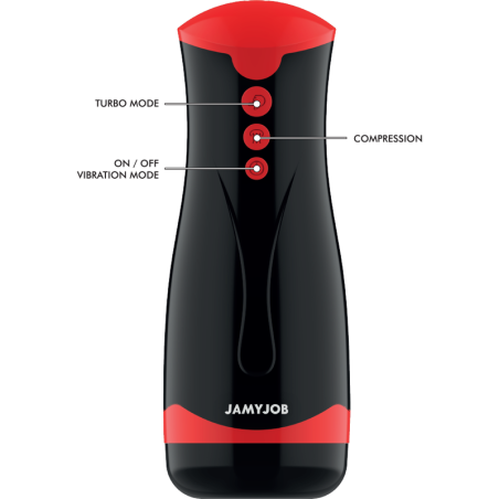 JAMYJOB JANGO MASTURBADOR DE COMPRENSION Y VIBRACION