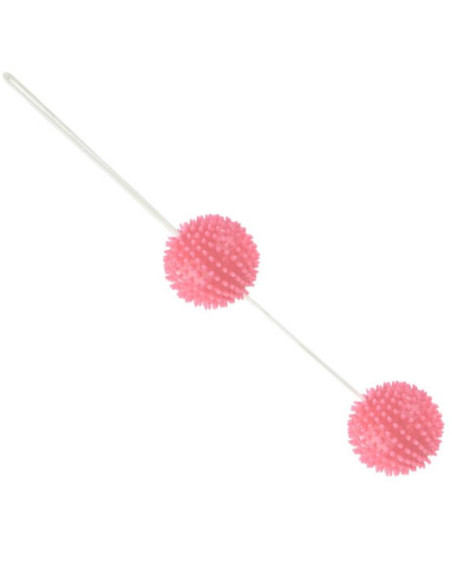 BAILE A DEEPLY PLEASURE BOLAS TEXTURADAS ROSA 36 CM
