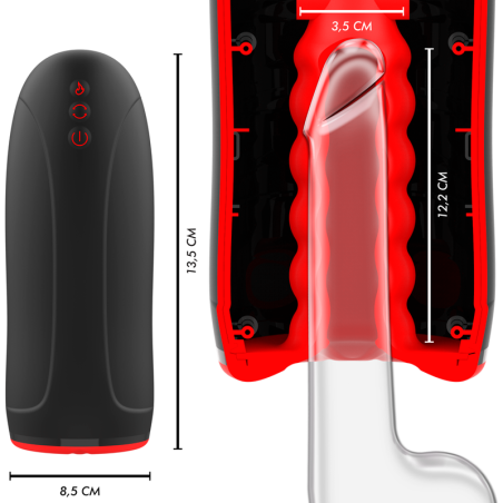 JAMYJOB SWING R MASTURBADOR DE CALOR OSCILACION Y VIBRACION