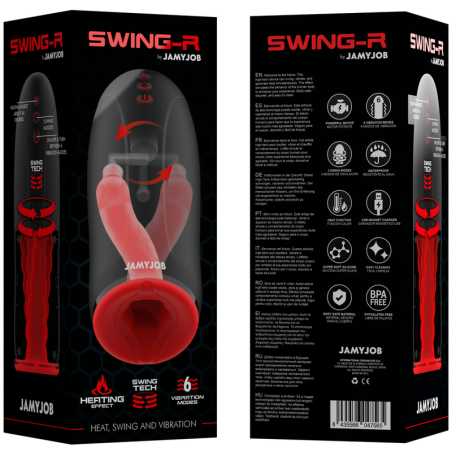 JAMYJOB SWING R MASTURBADOR DE CALOR OSCILACION Y VIBRACION