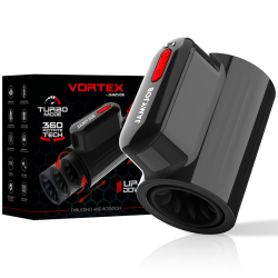 JAMYJOB VORTEX MASTURBADOR TURBO CON EMPUJE Y ROTACION 360 UP AND DOWN 2