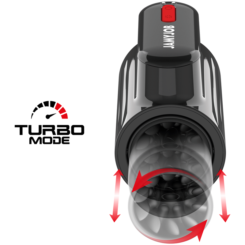 JAMYJOB VORTEX MASTURBADOR TURBO CON EMPUJE Y ROTACION 360 UP AND DOWN