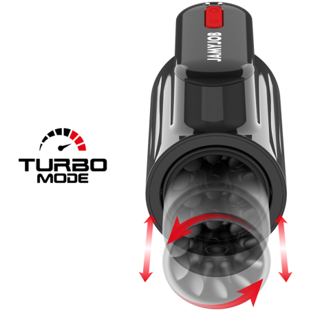 JAMYJOB VORTEX MASTURBADOR TURBO CON EMPUJE Y ROTACION 360 UP AND DOWN