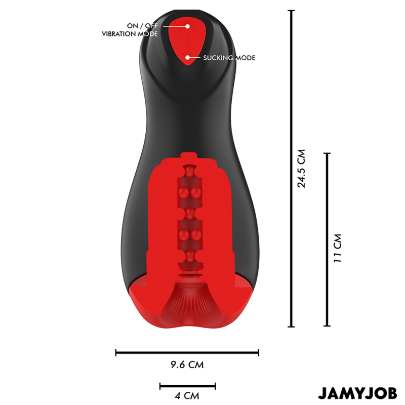 JAMYJOB CORE X MASTURBADOR AUTOMATICO 5 MODOS SUCCIONADOR Y VIBRACION